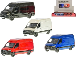 Kinsmart Mercedes‑Benz Sprinter μεταλλικό μοντέλο 1:48 με ανοιγόμενες πόρτες
