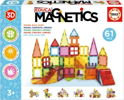 Μαγνητικό σετ κατασκευών Educa Magnetics 61 τεμαχίων