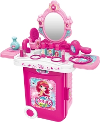 Παιδική κασετίνα καλλυντικών με τραπεζάκι 38 cm με φώτα και ήχους