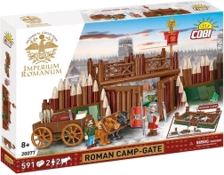 Σετ κατασκευής COBI Imperium Romanum – πύλη ρωμαϊκού στρατοπέδου, 591 κομμάτια