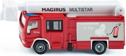 Siku Super πυροσβεστικό όχημα MAGIRUS MULTISTAR με τηλεσκοπικό βραχίονα 1:87