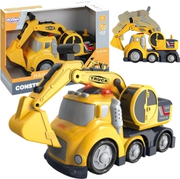 Παιδικός εκσκαφέας Woopie City Truck με φώτα και ήχους