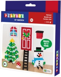 Playbox σιδερώσιμες χάντρες Χριστούγεννα σετ 2000 τεμ.