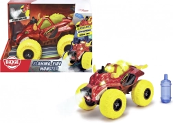 Dickie Toys Fire Monster – παιδικό monster truck με φώτα, ήχους και ατμό 25 cm