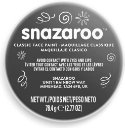 Snazaroo μαύρο χρώμα προσώπου και σώματος 75 ml