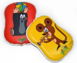 Κουδουνίστρα-μαξιλαράκι KRTEČEK για βρέφη, πλαστικό, 12 × 10 cm