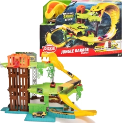 Dickie Toys Επίθεση φιδιού ζούγκλας 3 επιπέδων – αγωνιστική πίστα με ανυψωτική πλατφόρμα και αυτοκινητάκι