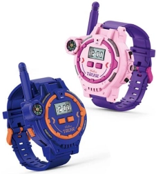 Ρολόι με ενσωματωμένο walkie‑talkie – μωβ, 2 τεμ.