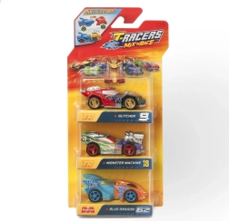 T-Racers Mix 'N Race αυτοκίνητα 3 τεμ.