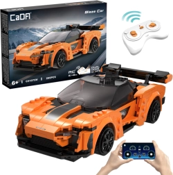 CaDA τηλεκατευθυνόμενο σπορ αυτοκίνητο Blaze Car σε πορτοκαλί χρώμα