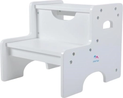 Παιδικό ξύλινο σκαλοπατάκι με 2 σκαλιά 2Kids Toys