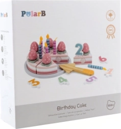 Ξύλινη γενέθλια τούρτα για κόψιμο POLARB από τη VIGA
