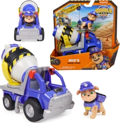 Paw Patrol Rubble & Crew Mix – μπετονιέρα με φιγούρα
