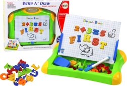 Μαγνητικός εκπαιδευτικός πίνακας με γράμματα και αριθμούς