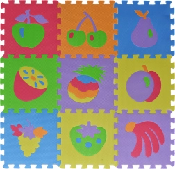 Αφρώδες παζλ Φρούτα 28 × 28 cm