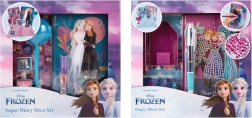 Διακοσμητικό σετ ημερολογίου DISNEY FROZEN – ημερολόγιο, αυτοκόλλητα και αξεσουάρ