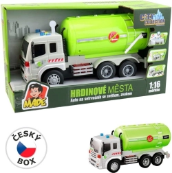 Βυτιοφόρο αυτοκίνητο με αδράνεια με φως και ήχο