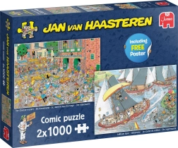 Παζλ JUMBO Jan van Haasteren – Ολλανδικές παραδόσεις 2×1000 κομμάτια