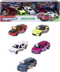 Majorette σετ δώρου graffiti 5 αυτοκίνητα 1:64