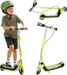 Trike Fix παιδικό πτυσσόμενο πατίνι με LED ρόδες, νέον πράσινο