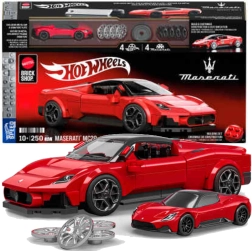 Hot Wheels κατασκευαστικό σετ Maserati MC20 1:32 – 250 κομμάτια