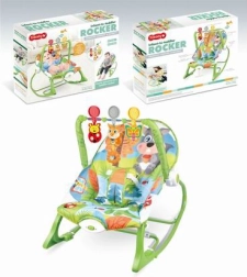 Κουνιστή καρέκλα με δονήσεις Λιοντάρι Lew – Zelená