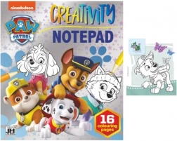 Μπλοκ ζωγραφικής PAW PATROL – 16 φύλλα με πρότυπα