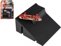 Σκέιτμπορντ δαχτύλων με ράμπα – πλαστικό fingerboard με βιδωτά μέρη