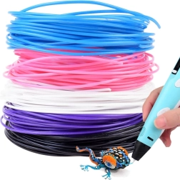 Ανταλλακτικά νήματα για 3D στυλό – σετ 5 χρωμάτων – Παραλλαγή B