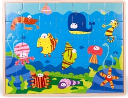 Ξύλινο παζλ Ocean TOP BRIGHT με 35 κομμάτια