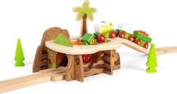 Λάβα Σπηλιά Σήραγγα για Ξύλινη Σιδηροδρομική Πίστα