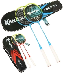 Σετ μπάντμιντον με 5 φτερά και 2 ρακέτες