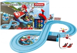 Πίστα αυτοκινήτων Carrera First Mario Kart με φιγούρες MARIO και YOSHI, 2,4 m