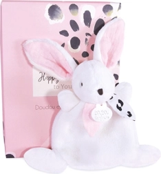 Doudou ροζ μίνι κουνελάκι 17 cm συσκευασία δώρου