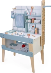 2Kids Toys ξύλινο νοσοκομείο – ιατρικό παιχνίδι ρόλων με αξεσουάρ και φωτιζόμενη πλακέτα ακτινογραφιών