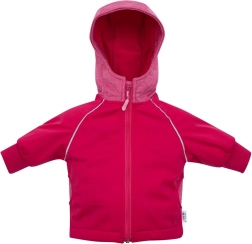 Ροζ βρεφικό μπουφάν softshell 98