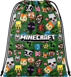 Παιδικό σακίδιο πλάτης (πουγκί) Minecraft με μοτίβο Creeper