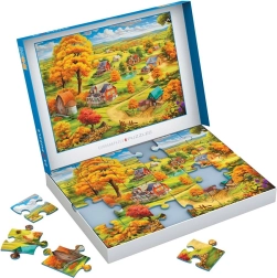 Παζλ EUROGRAPHICS Connecting Pieces: Ήρεμη Ζωή 24 κομμάτια