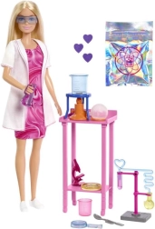 Κούκλα Barbie επιστήμονας με εργαστηριακό σετ