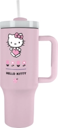 Hello Kitty θερμομονωτική ταξιδιωτική κούπα με καλαμάκι 1200 ml