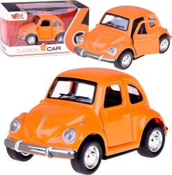 Κλασικό πορτοκαλί αυτοκινητάκι με ανοιγόμενες πόρτες