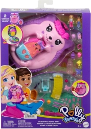 Polly Pocket συμπαγής τσαντούλα οικογένεια σκαντζόχοιρων