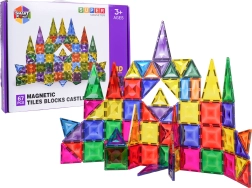 Μαγνητικό σετ κατασκευών 3D, 67 τεμάχια
