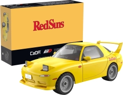 Σετ κατασκευής CaDA κίτρινο αυτοκίνητο MAZDA RX-7 FD3S Initial D 1:35, 66 κομμάτια