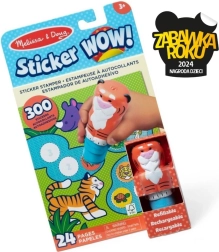 Sticker WOW! Βιβλιαράκι και σφραγίδα με αυτοκόλλητα - Τίγρης