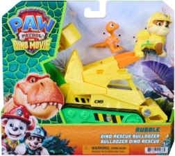 Paw Patrol: Dino Rescue μπουλντόζα του Rubble με φιγούρες