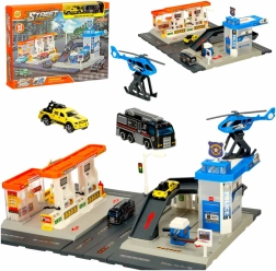 Παιδικό παιχνίδι - Σταθμός και αστυνομικό σετ στάθμευσης