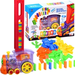 Ντόμινο τρενάκι με τροφοδότη, 80 κομμάτια