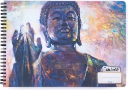 Μπλοκ σχεδίου A4 40 φύλλα 190g Budha