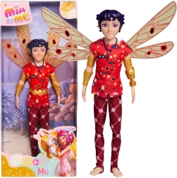 Κούκλα ξωτικού Mo με κινητά φτερά MIA AND ME 23 cm
